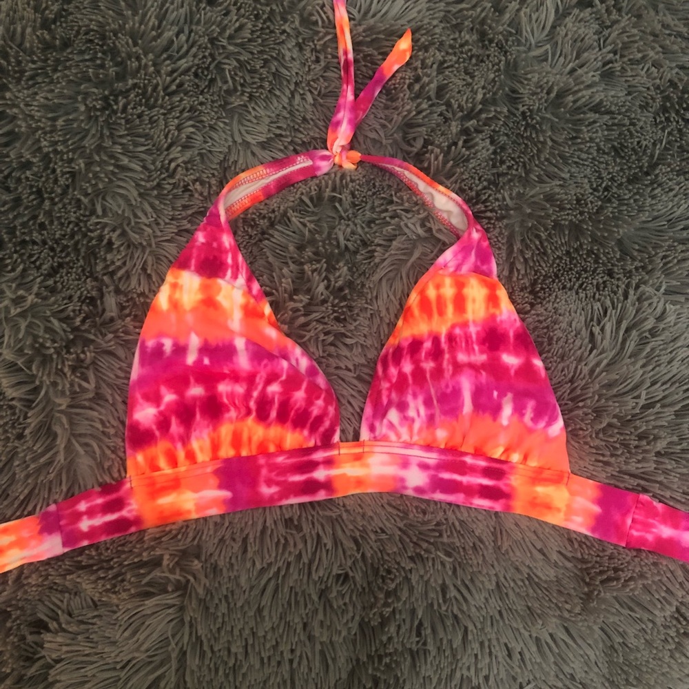 Tie dye bikini top
